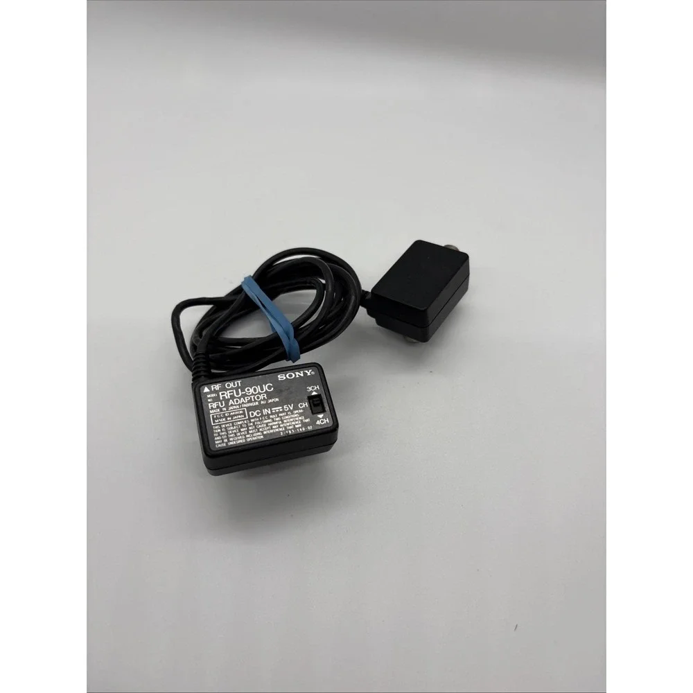 Sony RFU-90UC RFU Video Adapter for Sony Camcorders Japan 3CH 4CH Black
